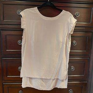 Silk tunic dress shirt